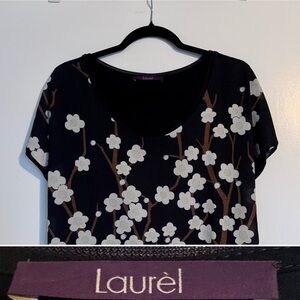 LAUREL floral top